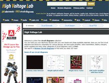 Tablet Screenshot of high-voltage-lab.com